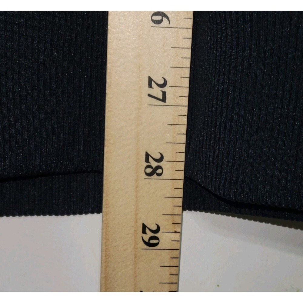 Cinch Pullover Sweatshirt Mens L Navy Blue 1/4 Zip Mock Neck Long Sleeve Logo - Picture 3 of 8